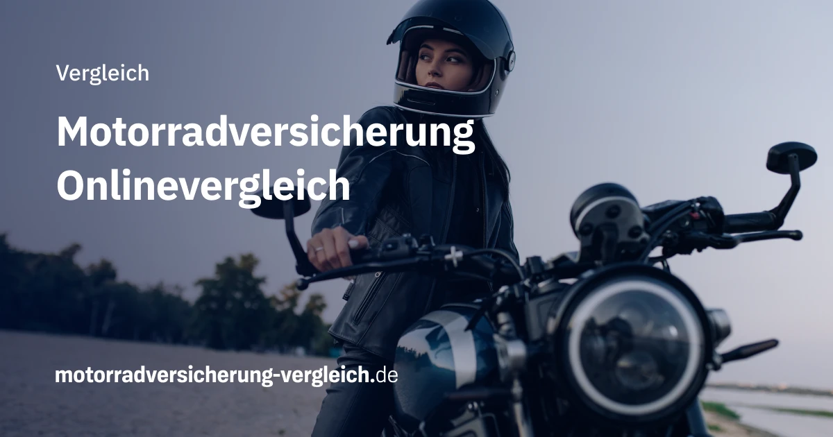 Motorrad Versicherung Onlinevergleich